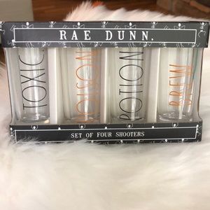 Rae Dunn Halloween shot glasses